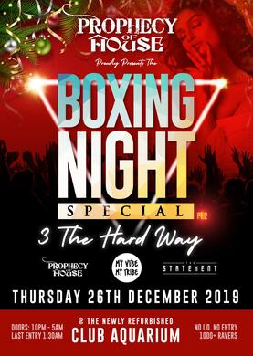 3 THE HARD WAY - ***BOXING DAY SPECIAL***