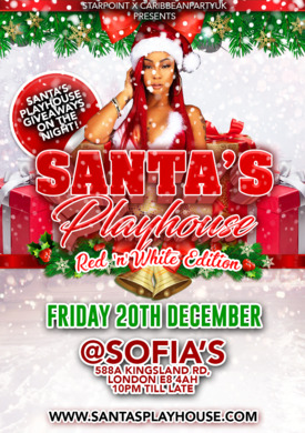 Santa's Playhouse - Red 'n' White Edition