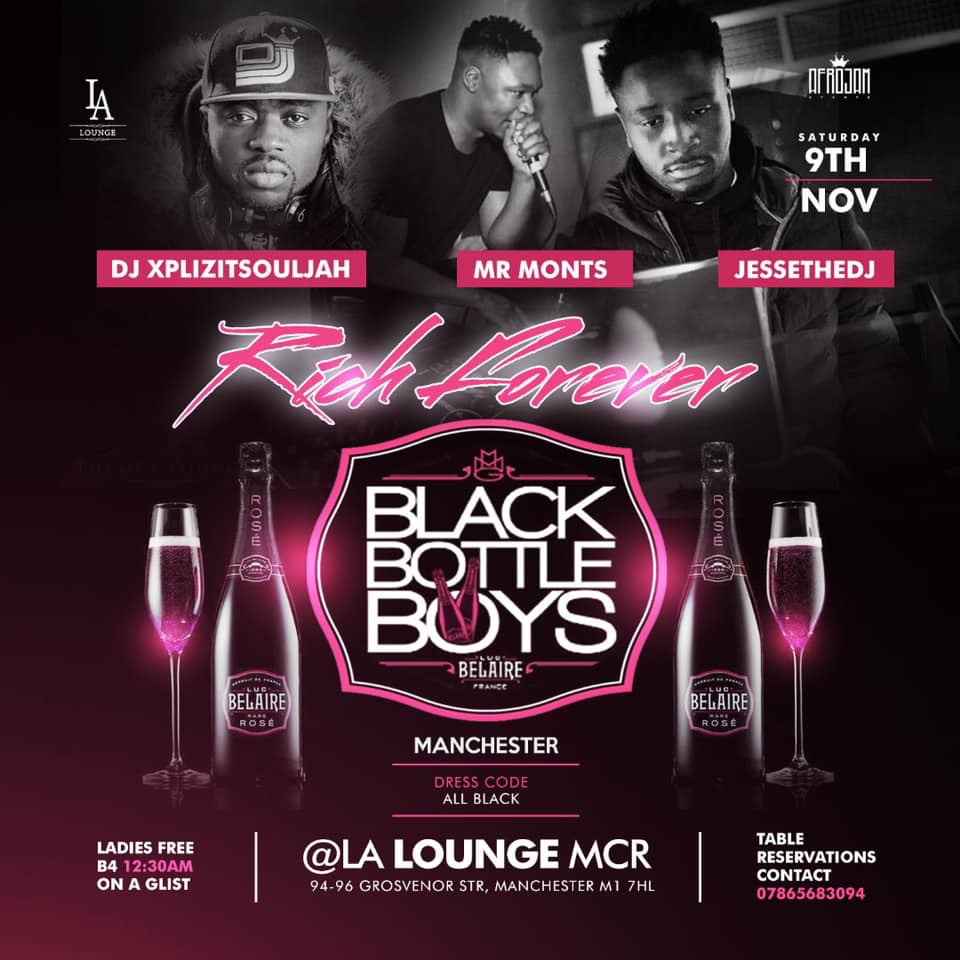 Rich Forever, Black bottle boys