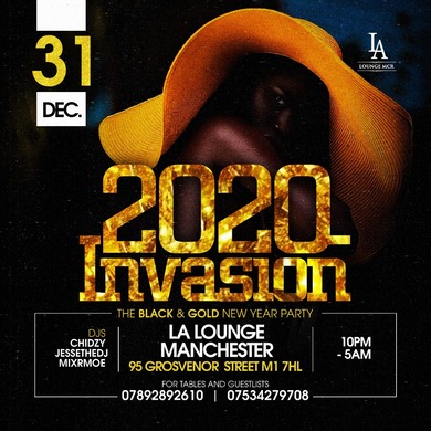 2020 Invasion New Years Party