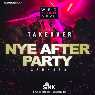 THE TAKEOVER - NYE AFTER PARTY (2AM-8AM)