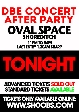 DBE CONCERT AFTER PARTY