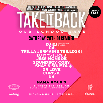 Take It Back OldSchool Rave