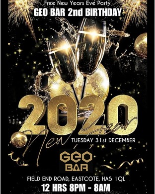 New Years Eve 12hr 8pm-8am Party