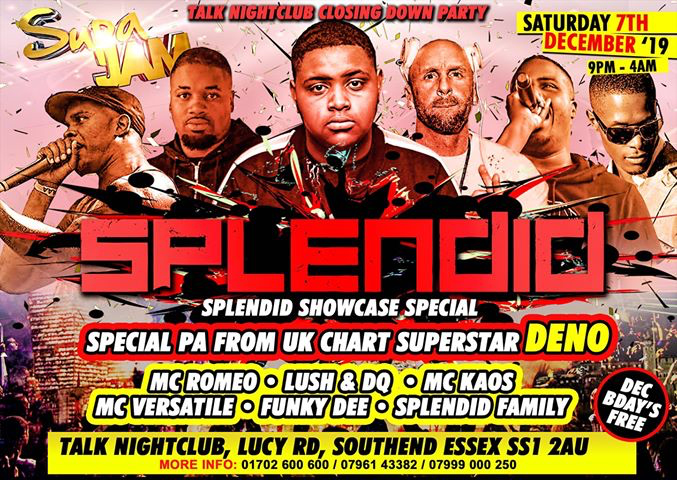 Splendid - Club closing down party