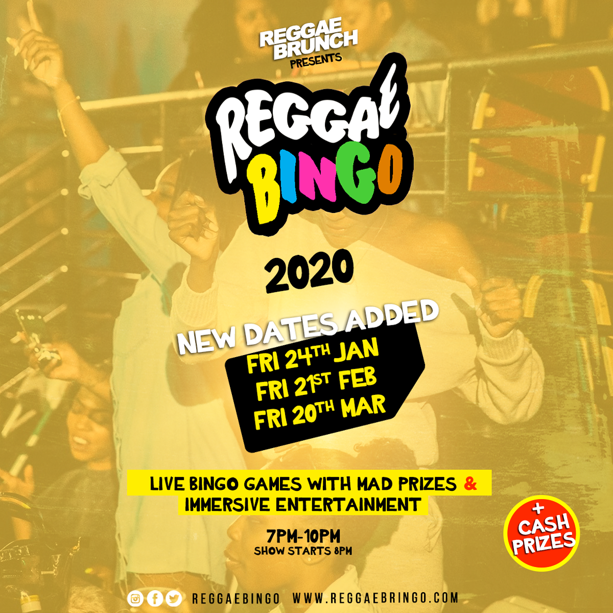 Reggae BINGO London - Fri 24th Jan