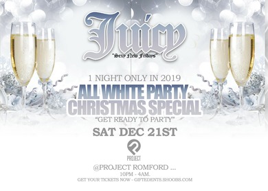 Juicy “ all white party”