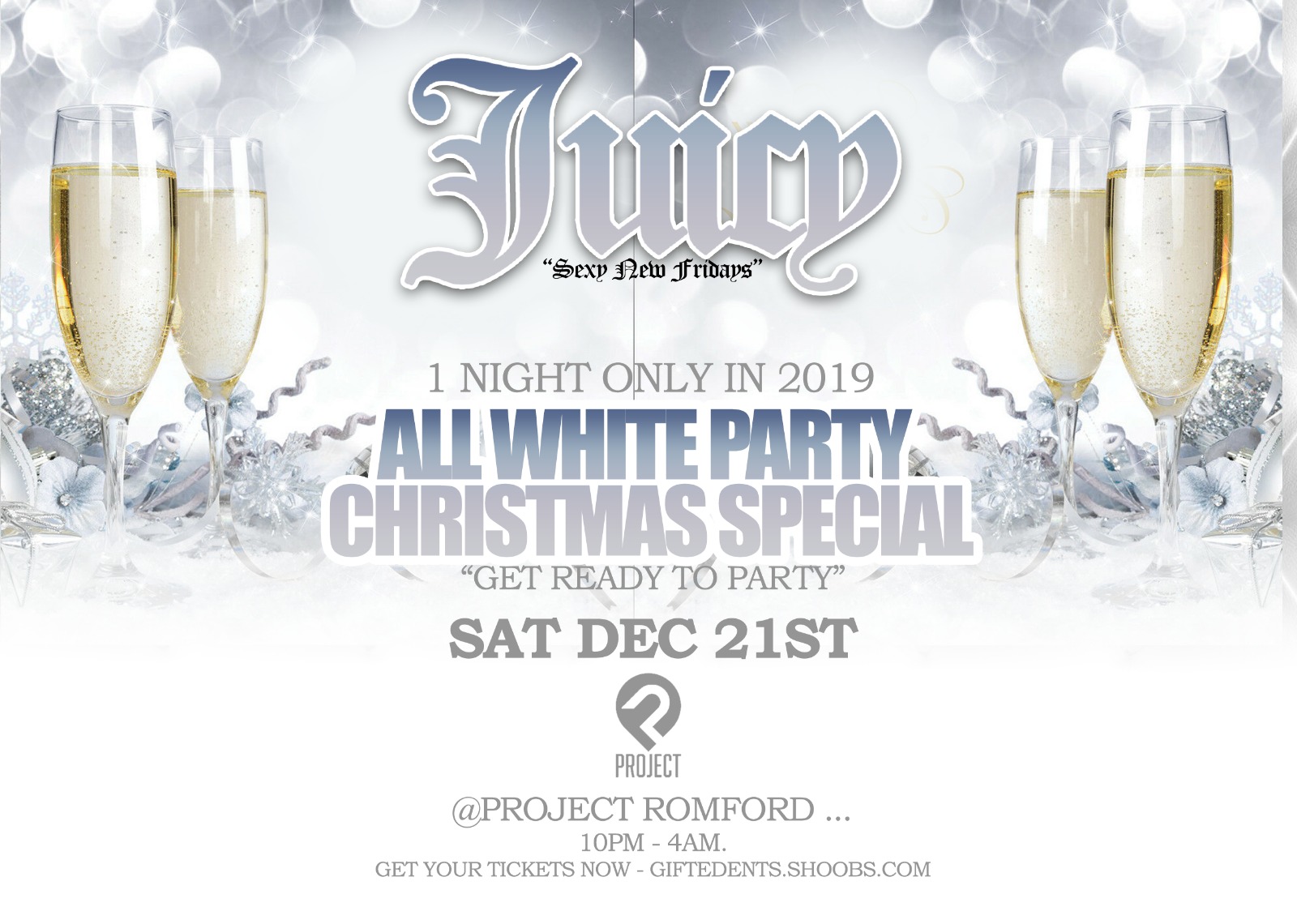 Juicy “ all white party”