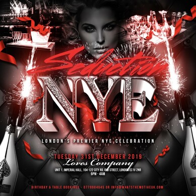 SEDUCTION NYE - Premier NYE Celebration