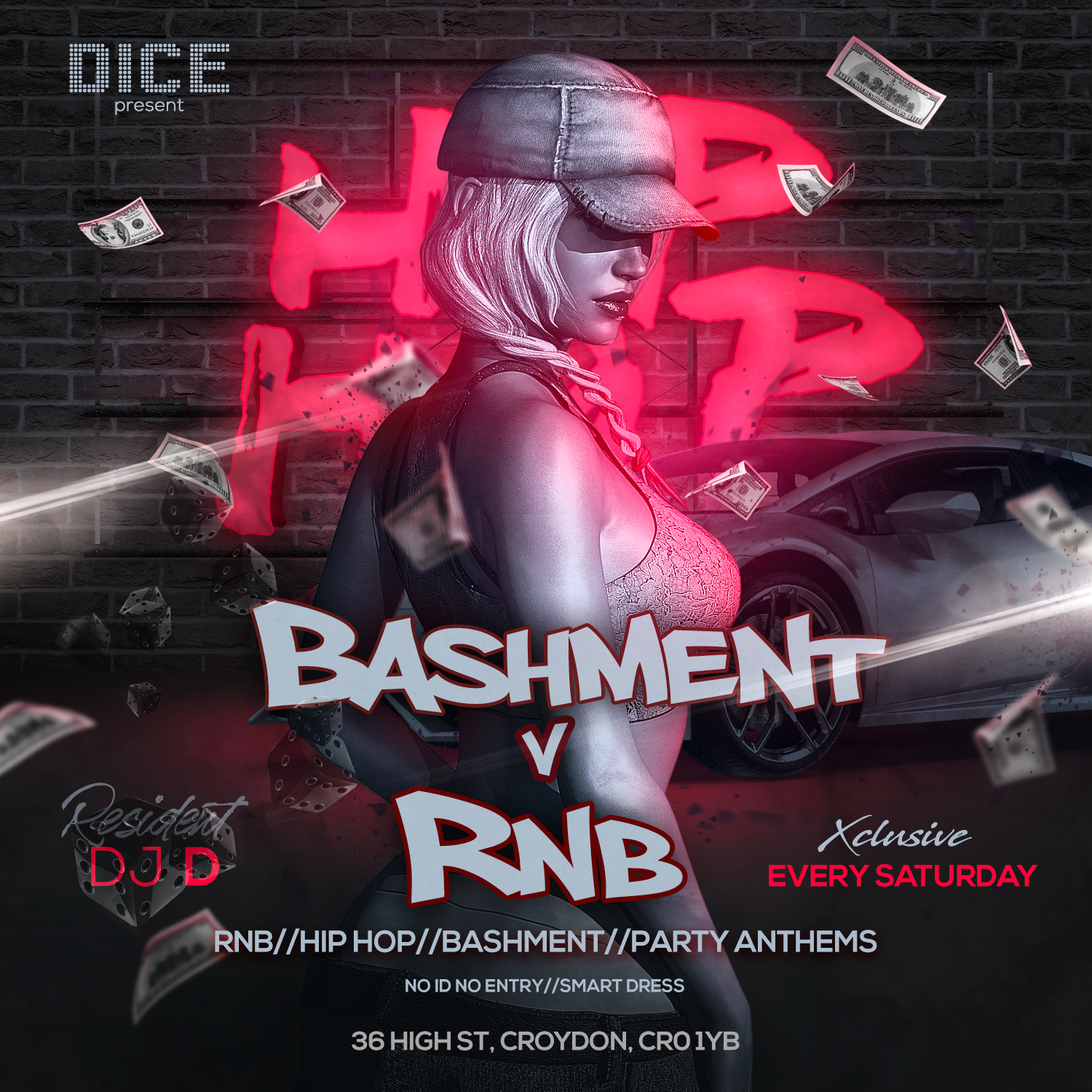 BASHMENT V RNB £3 Tickets available