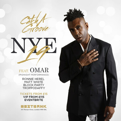 CATCH A GROOVE - NEW YEARS EVE FEAT. OMAR