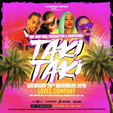 TAKI TAKI - Reggaeton, Hip Hop RnB, Dancehall