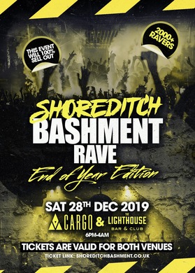 Shoreditch Bashment Rave - 2000+ Ravers Party