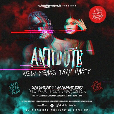 ANTIDOTE - NEW YEARS Hip-Hop Party