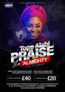 Praise the Almighty with Tope Alabi & more