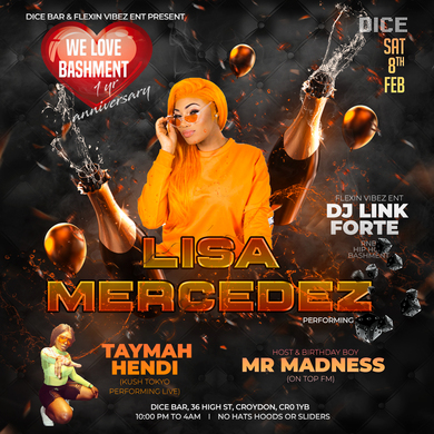 We Love Bashment ft Lisa Mercedez