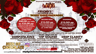 THE MEN OF CHOCOLATE @GNS FRIDAYS
