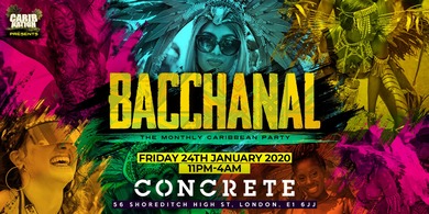 Bacchanal: The Monthly Caribbean Party!