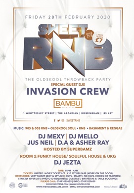 THE OLDSKOOL THROWBACK PARTY