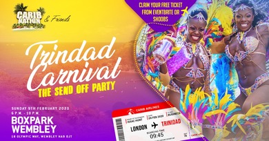 Carib Nation & Friends: Trini Send Off