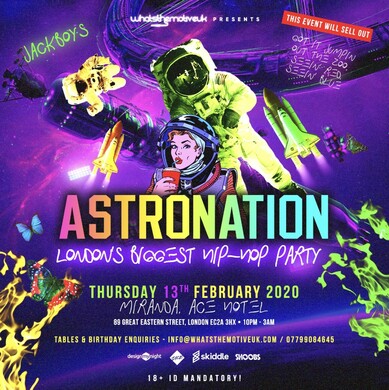 ASTROWORLD - Londons #1 Hip-Hop & Trap Party