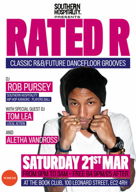 RATED R - Classic R&B/Rap Anthems!