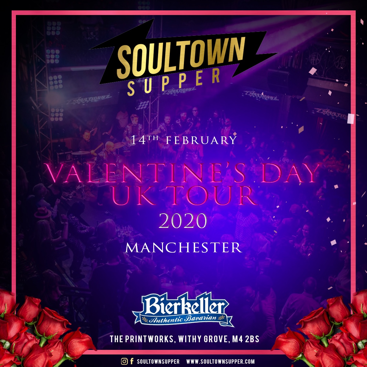 Soultown Supper Valentine's Tour-MANCHESTER
