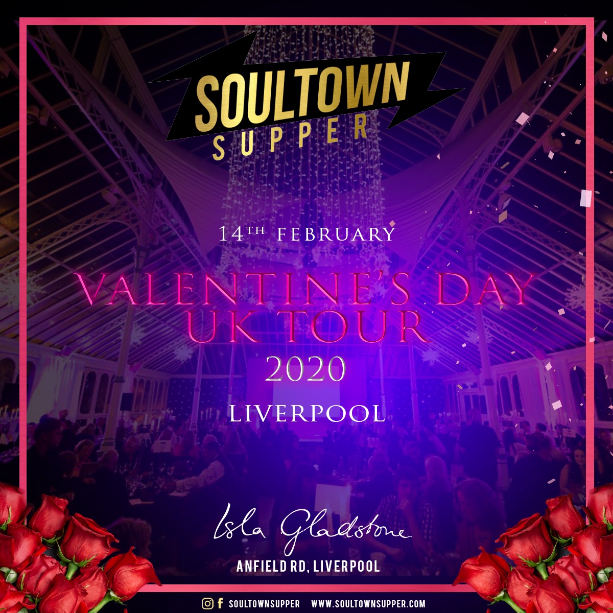 Soultown Supper Valentine's Tour-LIVERPOOL