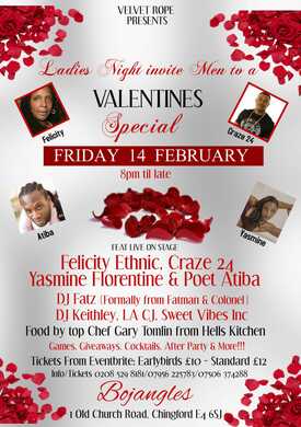 Valentine’s Day Special at Bojangles