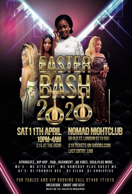 EASTER BASH 2020