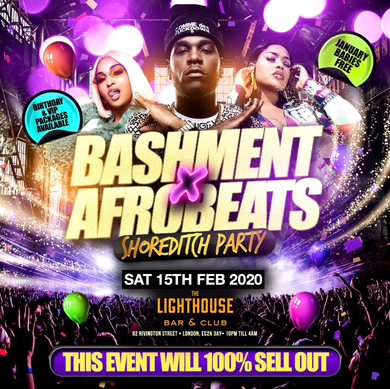 Bashment x Afrobeats - Shoreditch Party