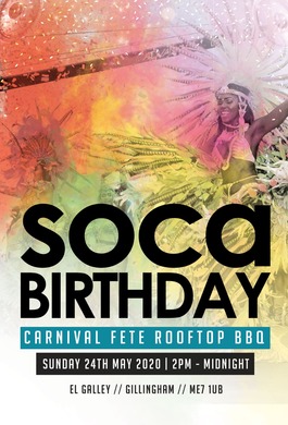 Carnival Rooftop Party | Soca De Scene Bday