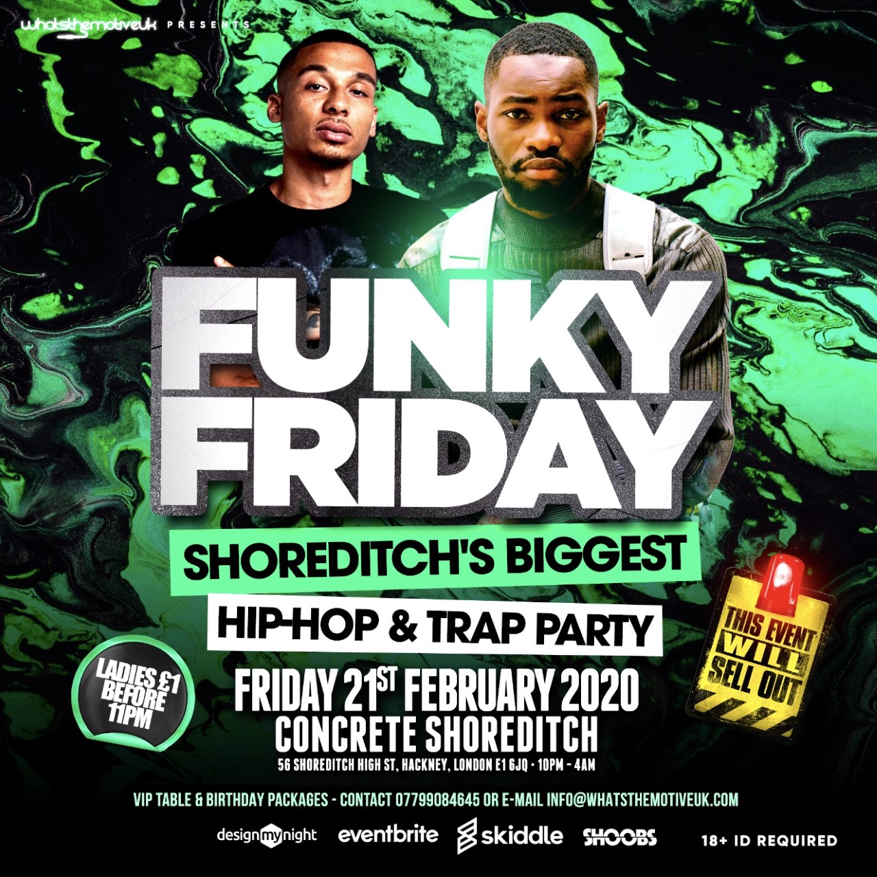 FUNKY FRIDAY - Hip-Hop & Trap Party