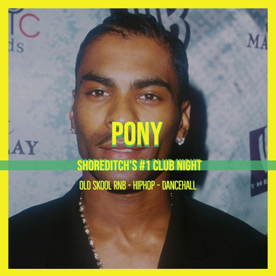 Pony - Old Skool RnB, Hip-Hop, Bashment