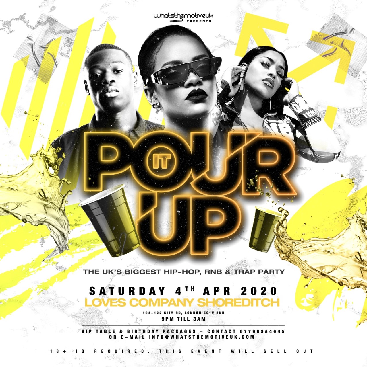 POUR IT UP - RnB, Hip-Hop, Bashment