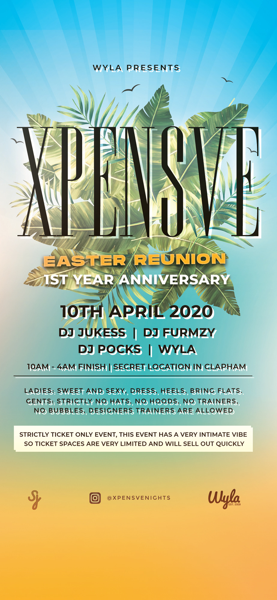 Xpensve: Easter Party ( 1st Year Anniversary)
