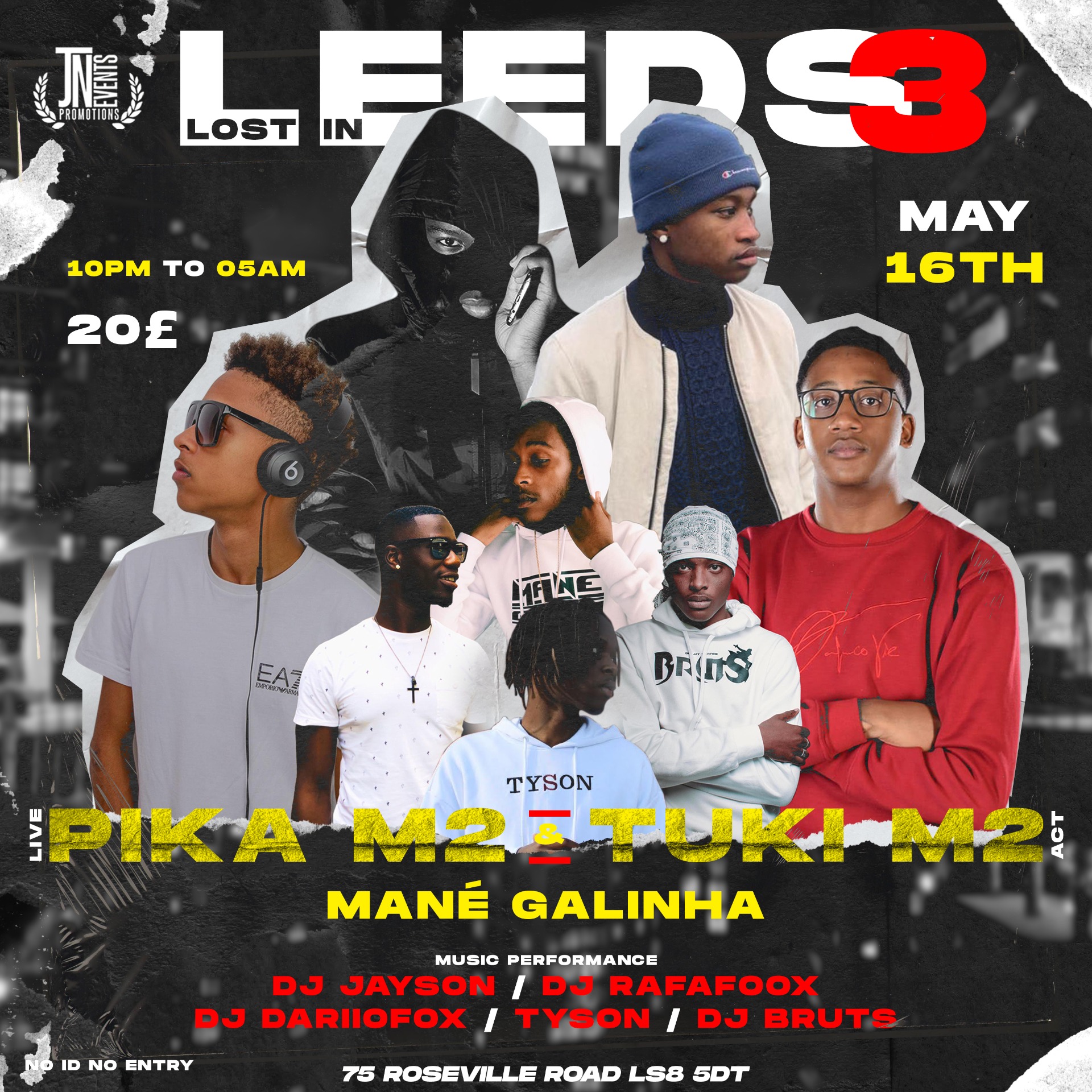 PERDIDO EM LEEDS 3 (tuki birthday bash)