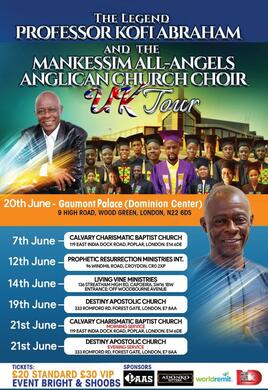 The Legend “Professor Kofi Abraham Tour