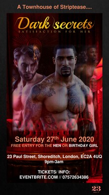 Dark Secrets: A Townhouse of Striptease