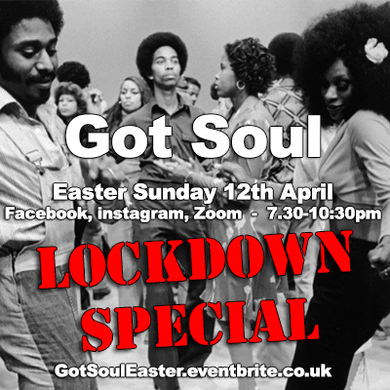 Got Soul Easter Special - (Streaming on Zoom,