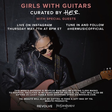 Girls with Guitars - Curated by H.E.R