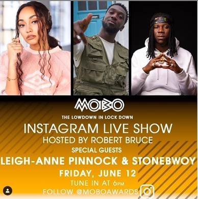 MOBO in Lockdown: Leigh-Anne & Stonebwoy
