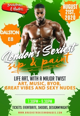 Brushstrokes and Nudes - Sip and Paint