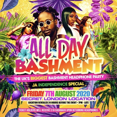 ALL DAY BASHMENT - SECRET HEADPHONE PARTY