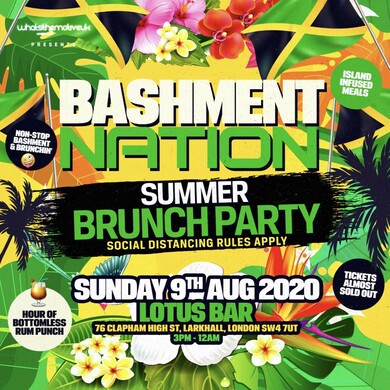 BASHMENT NATION - Summer Dancehall Party
