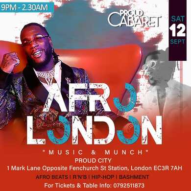 Afro London - Music ‘n’ Munch