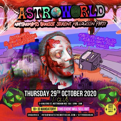 ASTROWORLD - Halloween Hip-Hop Party (10-2)