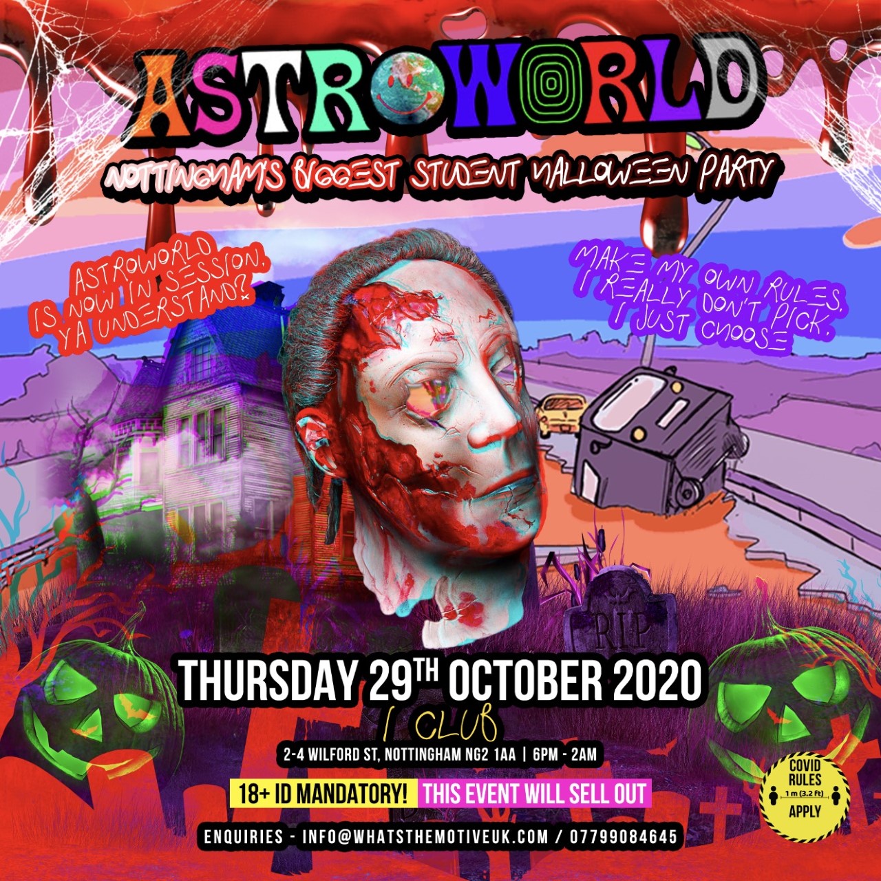 ASTROWORLD - Halloween Hip-Hop Party (10-2)