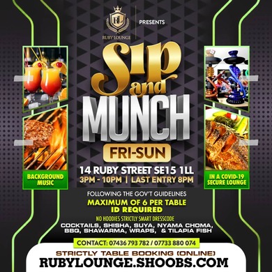 Ruby Lounge Saturdays - Cocktail Bar