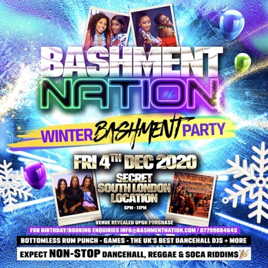 Bashment Nation London Biggest Bashment Party